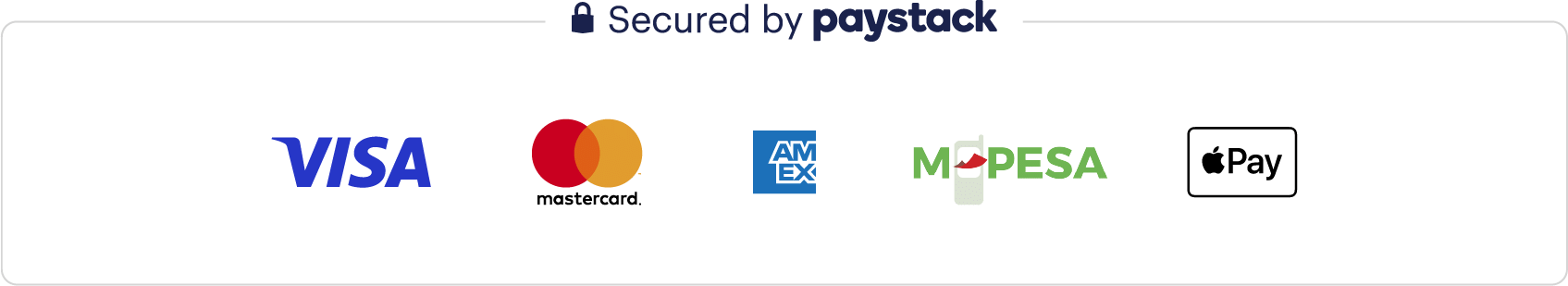 Paystack Payment Options