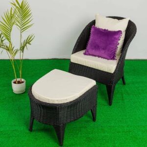 Outdoor Chair & Footrest